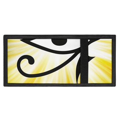 Eye Of Horus Symbol Print Trifold Wallet
