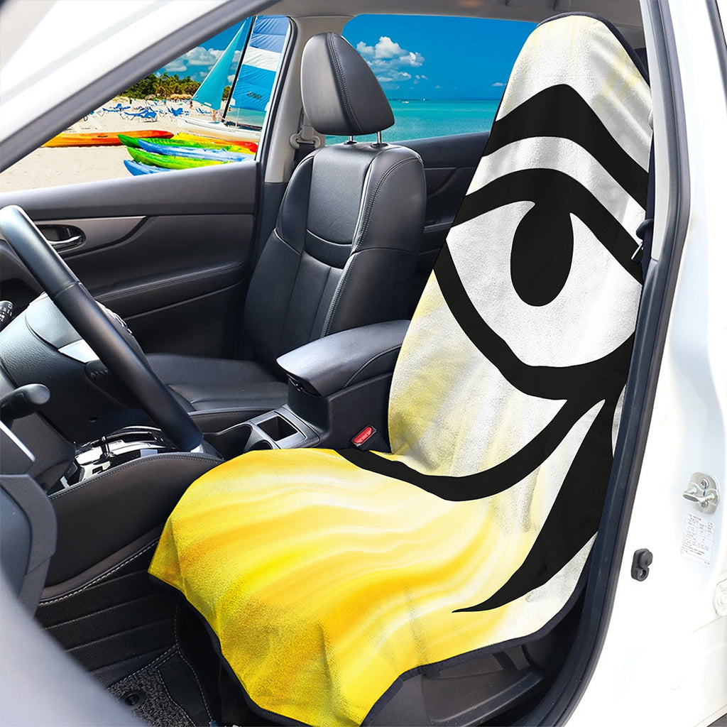 Eye Of Horus Symbol Print Waterproof Car Seat Cover