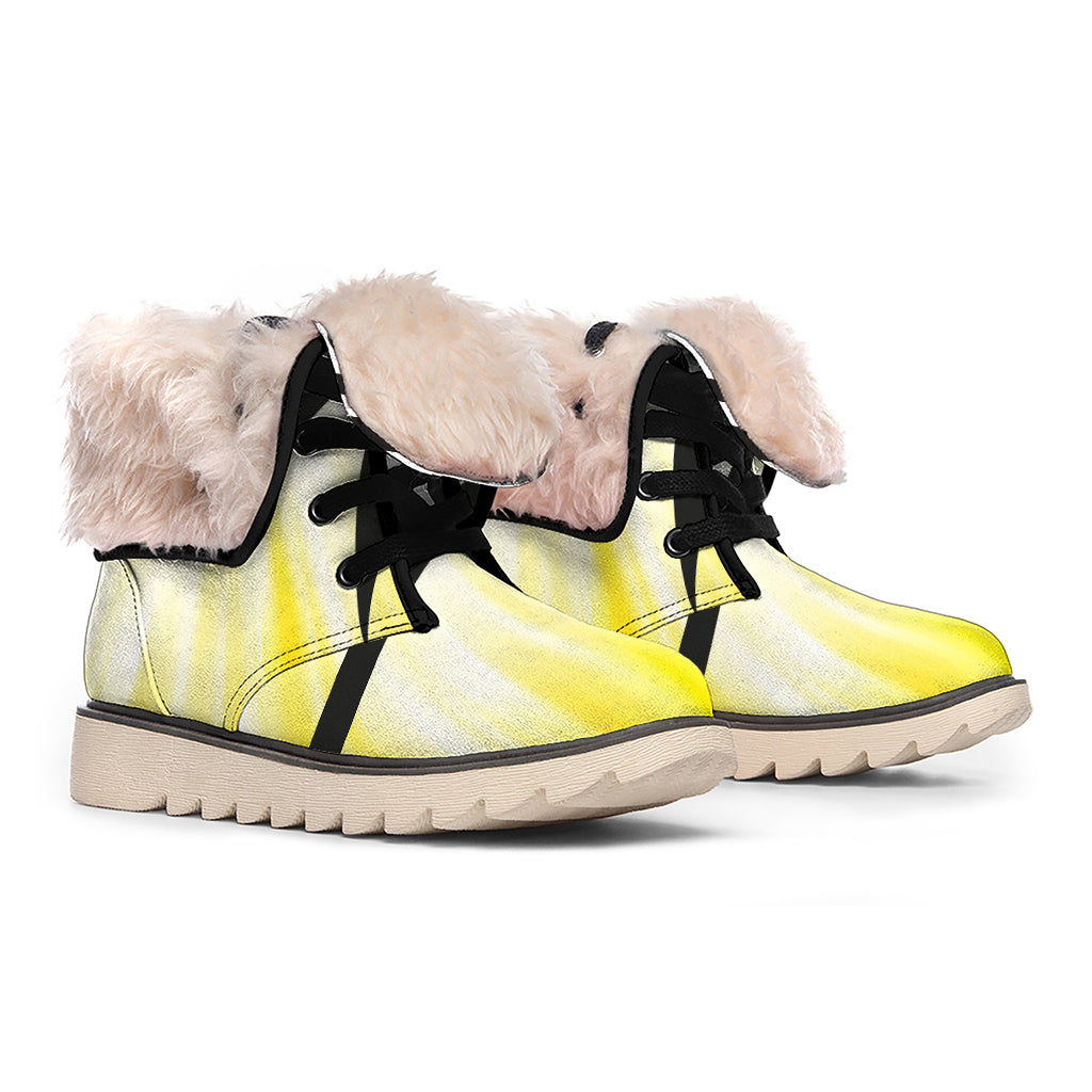 Eye Of Horus Symbol Print Winter Boots