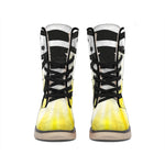 Eye Of Horus Symbol Print Winter Boots