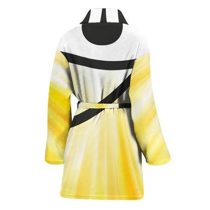 Eye Of Horus Symbol Print Women's Bathrobe