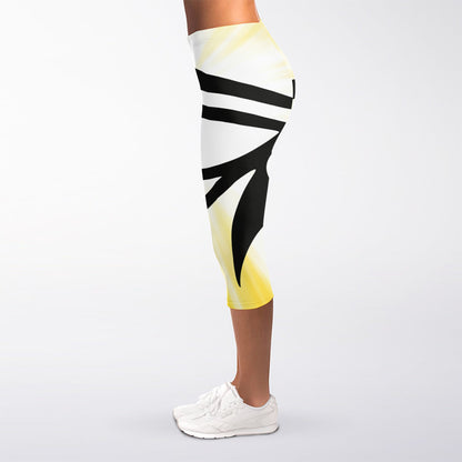 Eye Of Horus Symbol Print Women's Capri Leggings