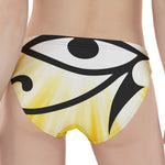 Eye Of Horus Symbol Print Women's Panties