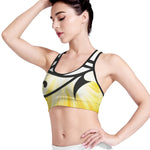 Eye Of Horus Symbol Print Women's Sports Bra