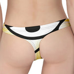 Eye Of Horus Symbol Print Women's Thong