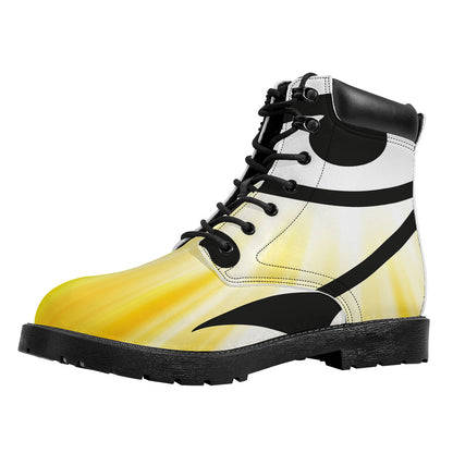 Eye Of Horus Symbol Print Work Boots