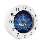 Eye of Providence Flower Print Alarm Clock