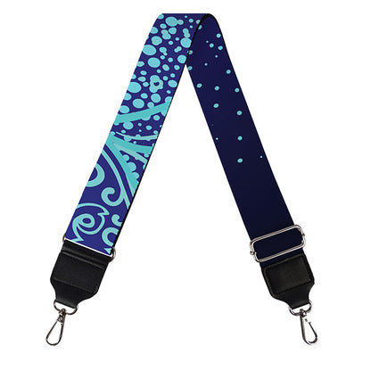 Eye of Providence Flower Print Bag Strap
