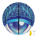 Eye of Providence Flower Print Basketball