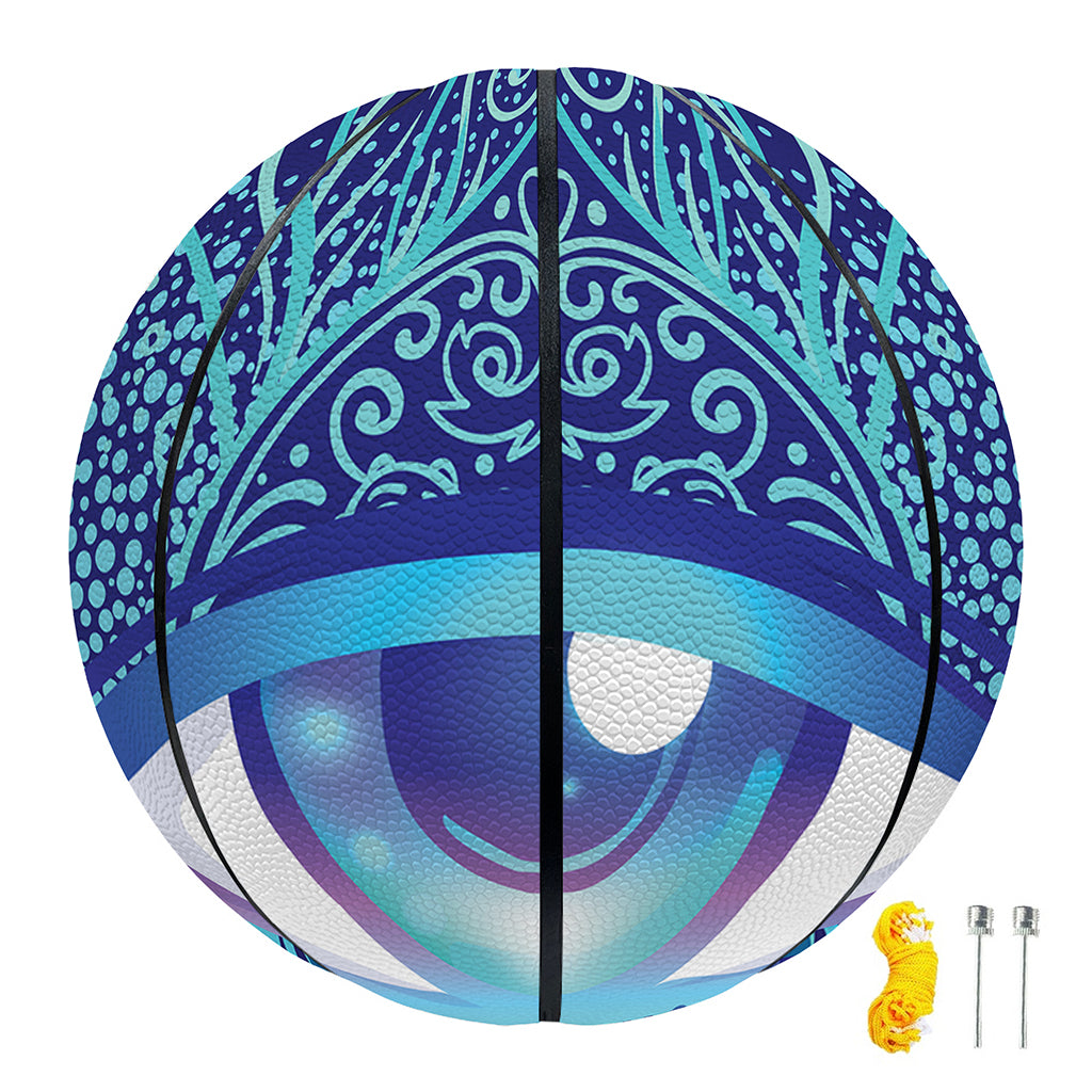 Eye of Providence Flower Print Basketball