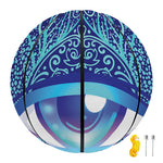 Eye of Providence Flower Print Basketball
