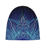 Eye of Providence Flower Print Beanie