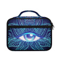 Eye of Providence Flower Print Briefcase Bible Bag