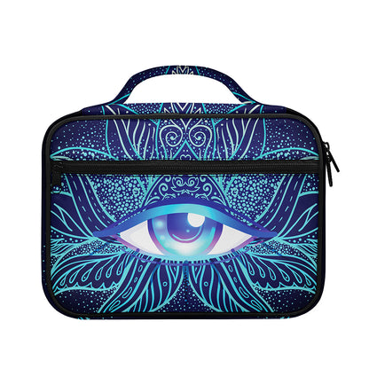 Eye of Providence Flower Print Briefcase Bible Bag