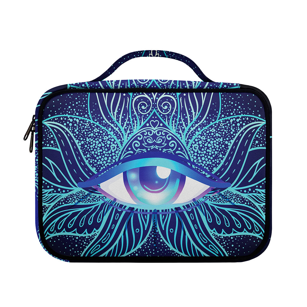 Eye of Providence Flower Print Briefcase Bible Bag