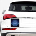 Eye of Providence Flower Print Car Sticker
