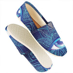 Eye of Providence Flower Print Casual Shoes