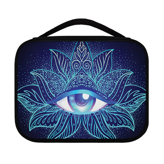Eye of Providence Flower Print Classic Bible Case