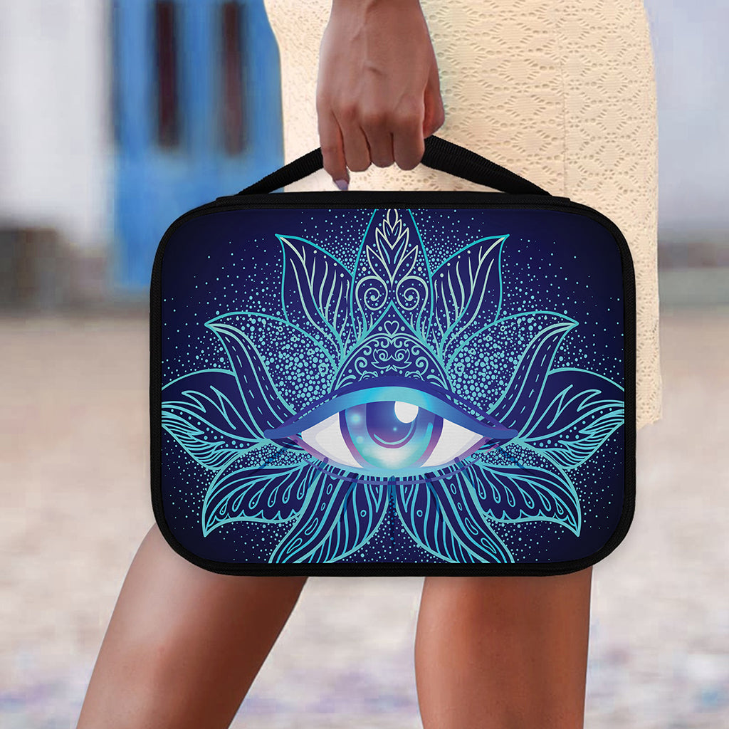 Eye of Providence Flower Print Classic Bible Case