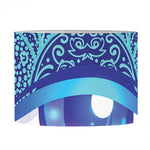 Eye of Providence Flower Print Drum Lamp Shade