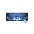 Eye of Providence Flower Print Extended Mouse Pad
