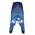 Eye of Providence Flower Print Hammer Pants