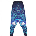 Eye of Providence Flower Print Hammer Pants