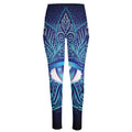 Eye of Providence Flower Print High-Waisted Pocket Leggings