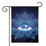 Eye of Providence Flower Print House Flag