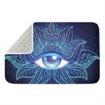 Eye of Providence Flower Print Indoor Door Mat