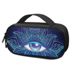 Eye of Providence Flower Print Insulin Cooler Travel Case