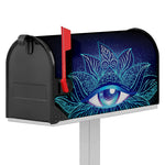 Eye of Providence Flower Print Mailbox Cover