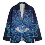 Eye of Providence Flower Print Men's Blazer