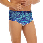 Eye of Providence Flower Print Men's Briefs