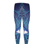 Eye of Providence Flower Print Men's leggings