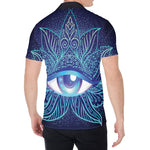 Eye of Providence Flower Print Men's Shirt