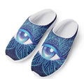 Eye of Providence Flower Print Mesh Casual Shoes