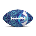 Eye of Providence Flower Print Rugby Ball