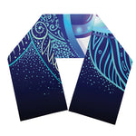 Eye of Providence Flower Print Scarf