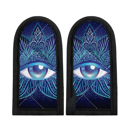 Eye of Providence Flower Print Skillet Handle Cover