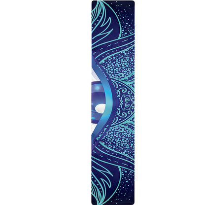 Eye of Providence Flower Print Table Runner
