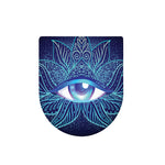 Eye of Providence Flower Print Toilet Lid Cover