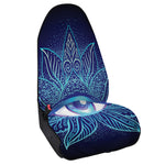 Eye of Providence Flower Print Waterproof Car Seat Cover