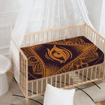 Eye of Providence Mandala Print Baby Crib Sheet