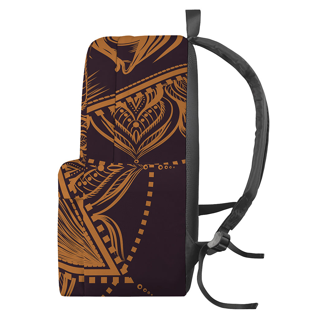 Eye of Providence Mandala Print Backpack