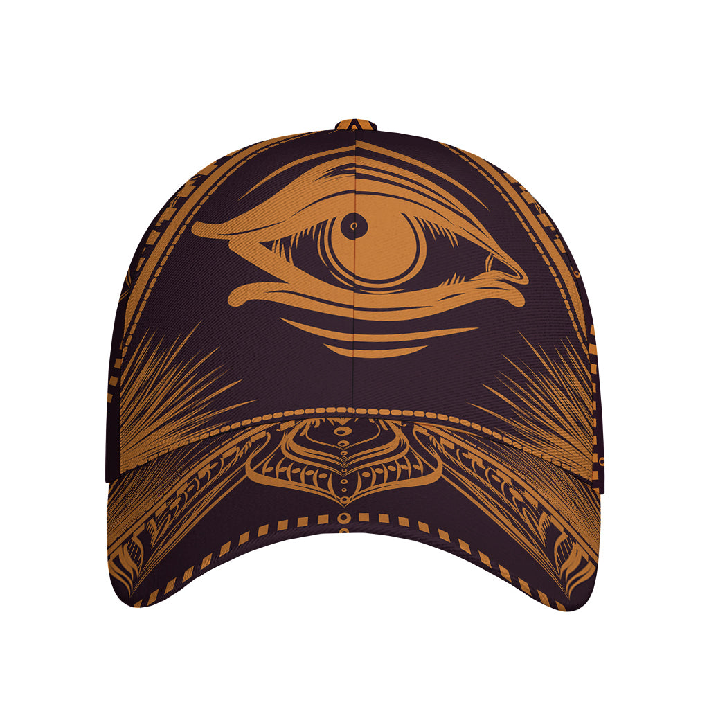 Eye of Providence Mandala Print Baseball Cap