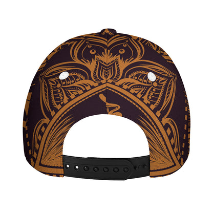 Eye of Providence Mandala Print Baseball Cap