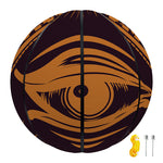 Eye of Providence Mandala Print Basketball