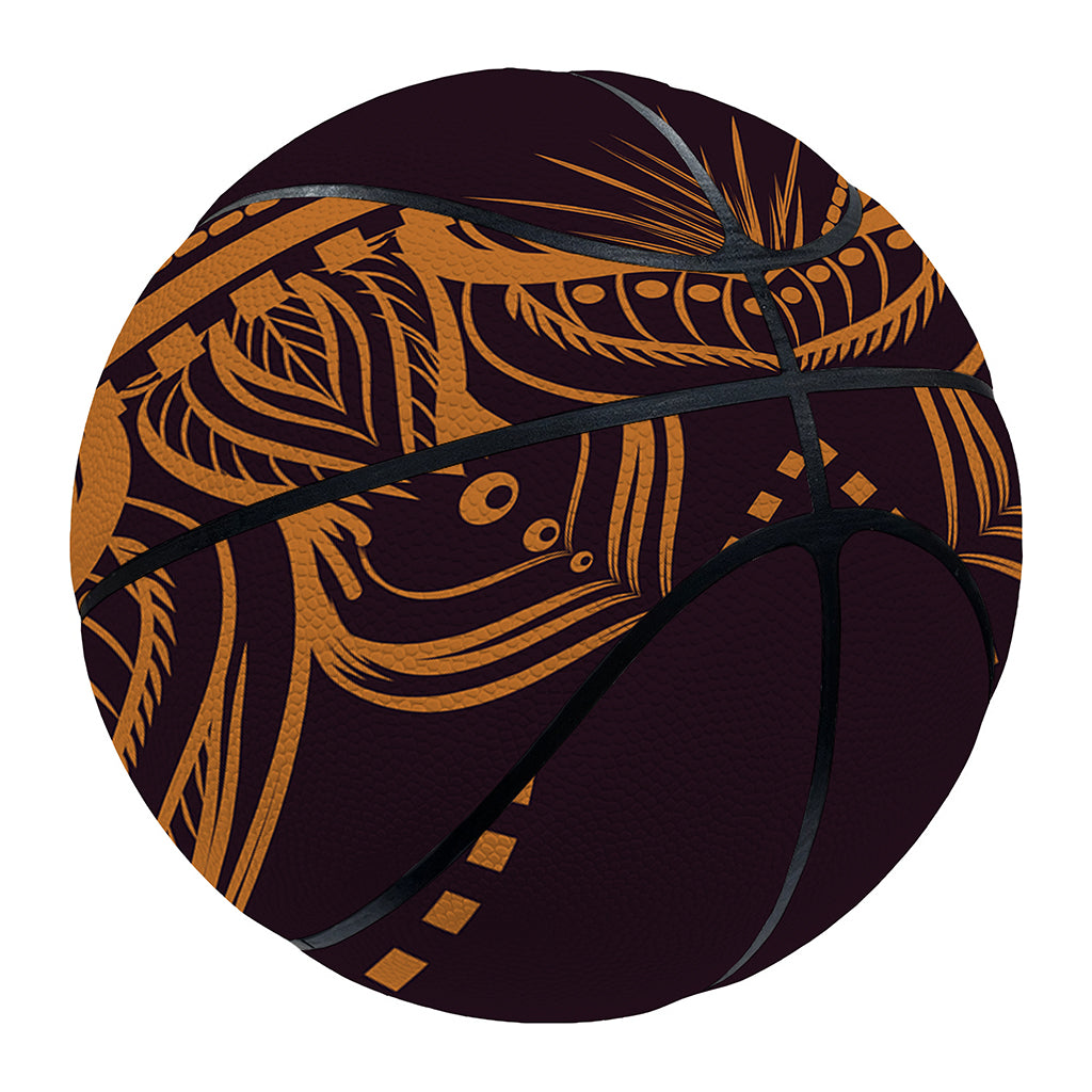 Eye of Providence Mandala Print Basketball