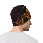 Eye of Providence Mandala Print Beanie